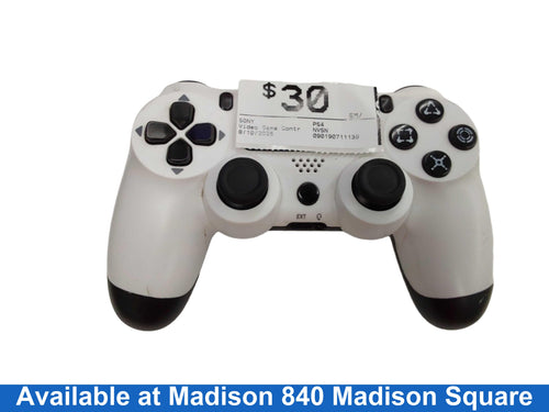 Sony Ps4 White Gaming Controller