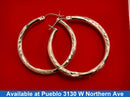 Hoop Earrings - Yellow Gold 14k (.585) 2.6 grams
