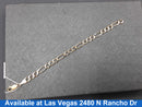 Figaro Bracelet - Yellow Gold 14k (.585) 8.5 grams 7 inch