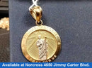 Religious Pendant - Yellow Gold 14k (.585) 2.9 grams