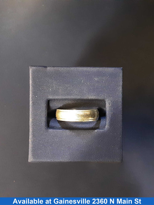 Ring - Wedding Band - White Gold 10k (.417) 3.9 grams Size 5.5