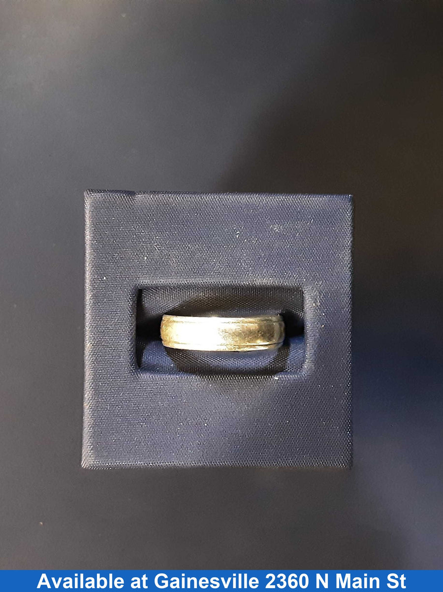 Ring - Wedding Band - White Gold 10k (.417) 3.9 grams Size 5.5