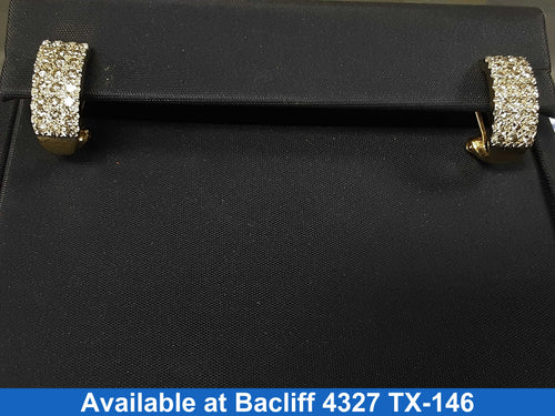 Earrings - Yellow Gold 14k (.585) 4.5 grams