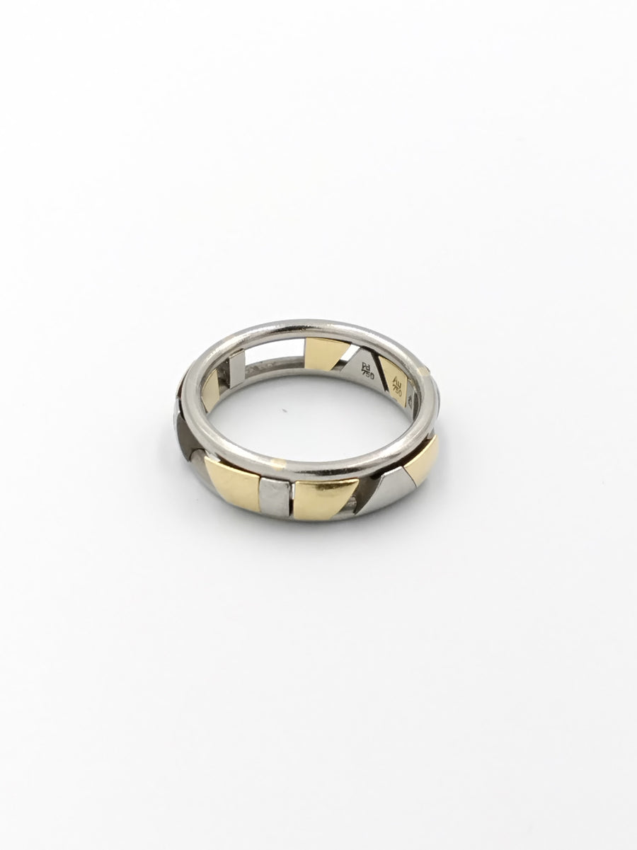 Men's Ring - Yellow Gold 18k (.750) 5.6 grams Size 6.5