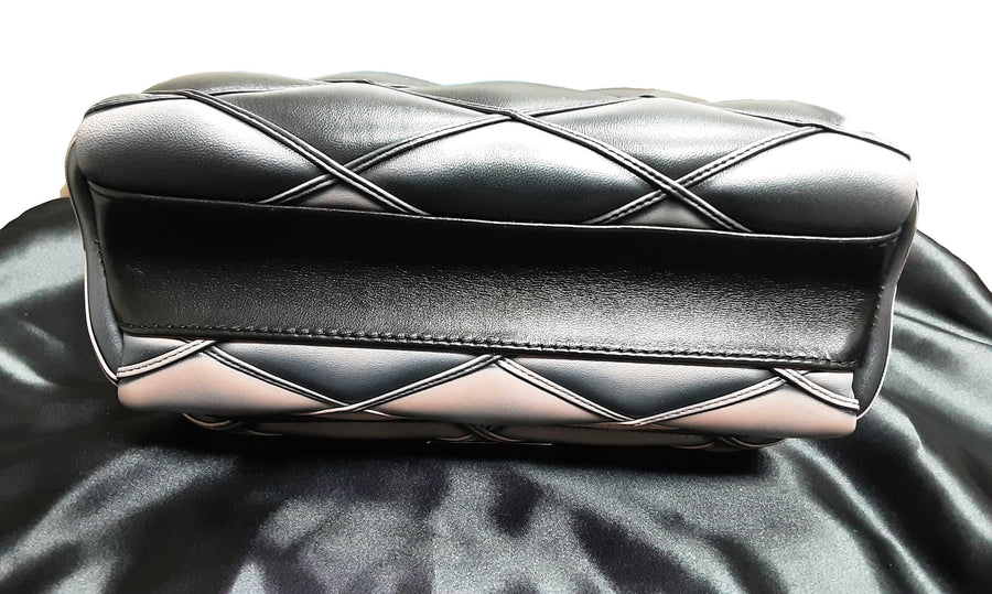 Louis Vuitton Lv Monogram Go-14 Mm Malletage Black Purse / Handbag