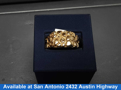 Men's Ring - Yellow Gold 14k (.585) 8.9 grams Size 12