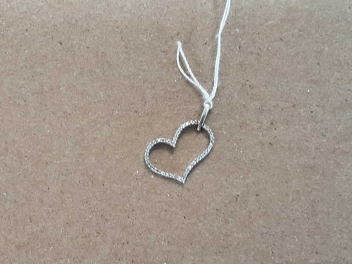 Diamond Pendant - White Gold 10k (.417) 0.7 grams