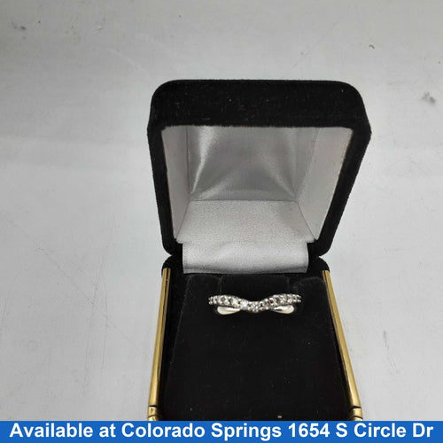 Women's Ring - Anniversary - White Gold 14k (.585) 2.4 grams Size 7