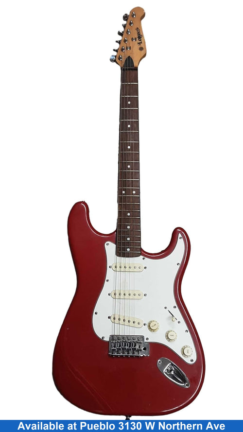 Lotus Red Electric Classic Guitar