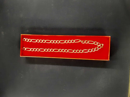Figaro Chain - Yellow Gold 14k (.585) 38.5 grams 22 inch