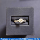 Women's Ring - Solitaire - White Gold 14k (.585) 2.5 grams Size 6