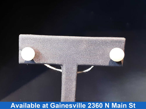 Earrings - White Gold 14k (.585) 1.4 grams