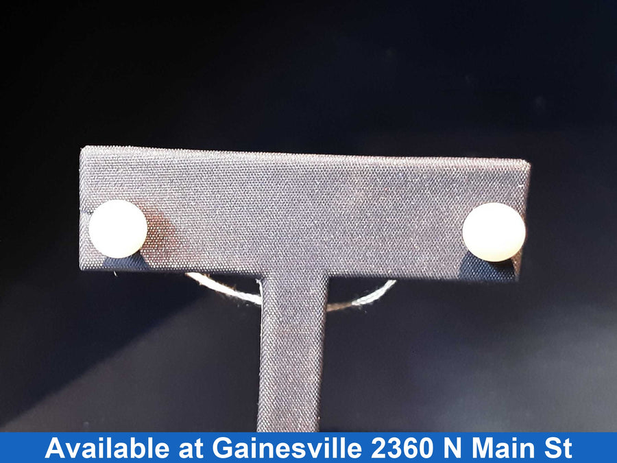 Earrings - White Gold 14k (.585) 1.4 grams