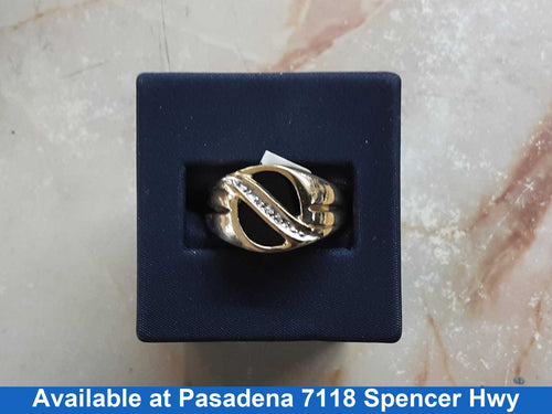 Men's Ring - Yellow Gold 10k (.417) 4.1 grams Size 20