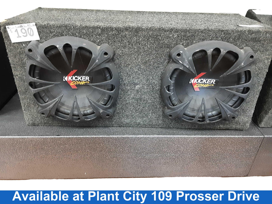 Kicker Compvr Black Car Sub-Woofer