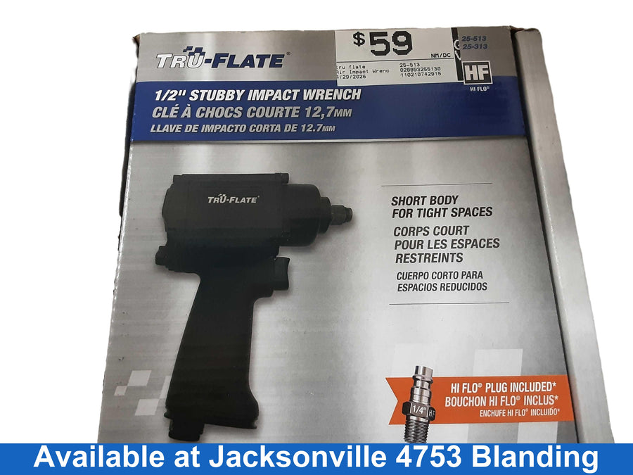 Tru Flate 25-513 Black Standard Power Wrench