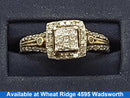 Women's Ring - White Gold 10k (.417) 3.8 grams Size 20