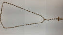 Bead Chain - Tricolor Gold 10k (.417) 18.6 grams 34 inch