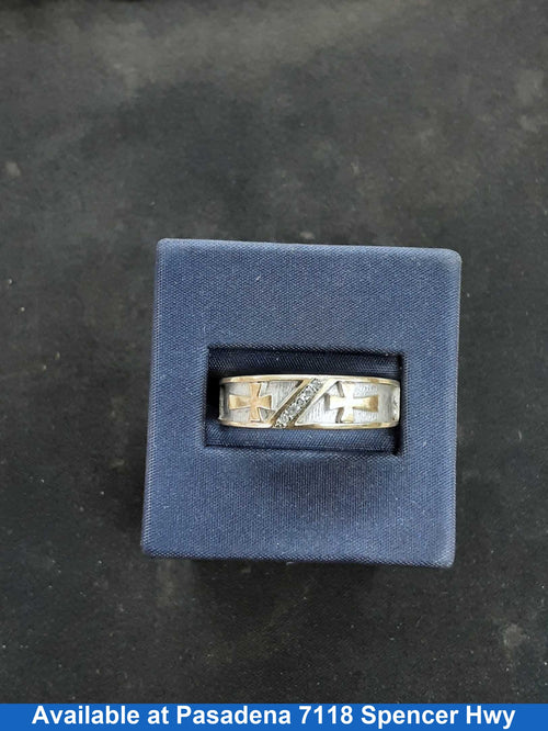 Men's Ring - Yellow Gold 10k (.417) 4.8 grams Size 20