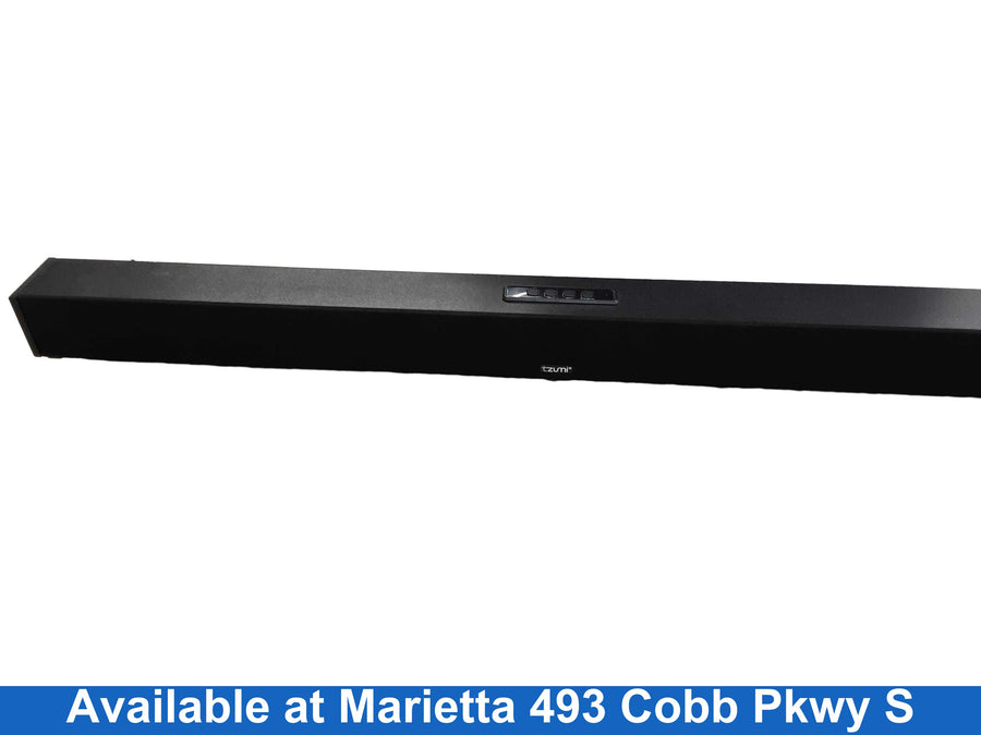 Tzumi Clearwave Black Home Sound Bar Speaker