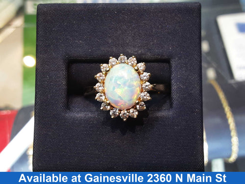 Women's Ring - Yellow Gold 14k (.585) 3.5 grams Size 10