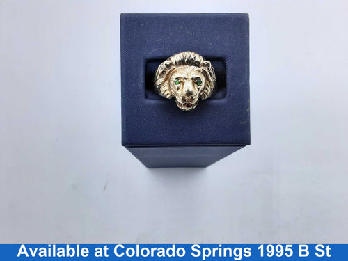Men's Ring - Yellow Gold 10k (.417) 4.9 grams Size 7
