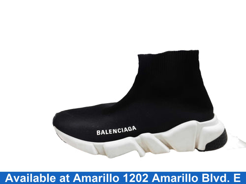 Balenciaga Speed Recycled Knit Sneakers Black