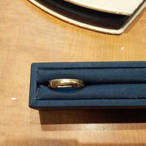 Ring - Wedding Band - Yellow Gold 14k (.585) 4.8 grams Size 7
