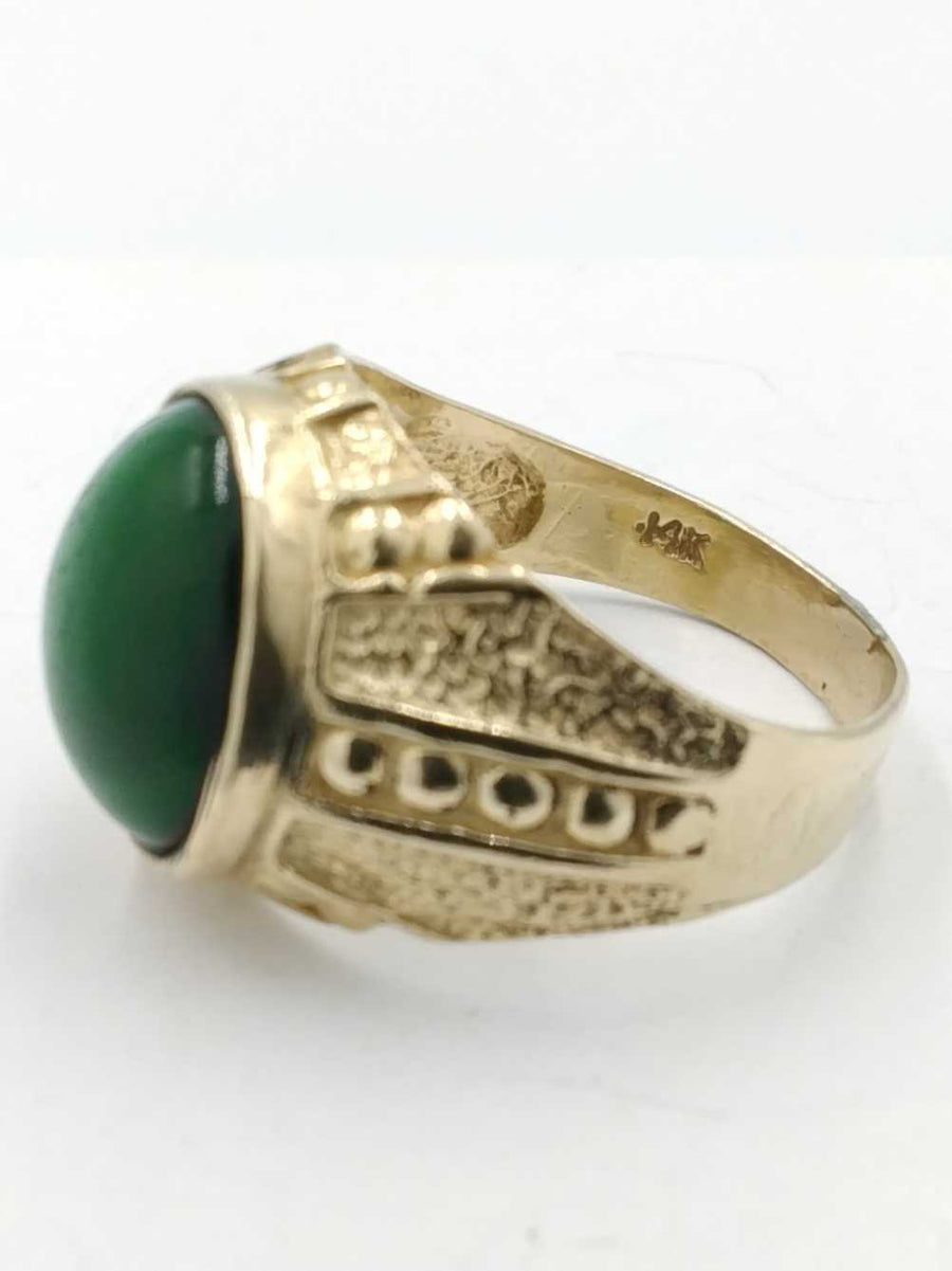 Women's Ring - Solitaire - Yellow Gold 14k (.585) 5.9 grams Size 9