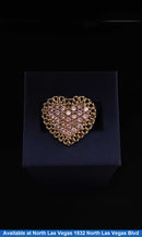 Women's Ring - Yellow Gold 10k (.417) 6 grams Size 8.5