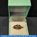 Women's Ring - Yellow Gold 14k (.585) 4.2 grams Size 9.5