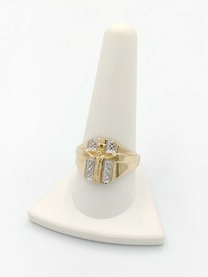 Men's Ring - Yellow Gold 10k (.417) 3.8 grams Size 11