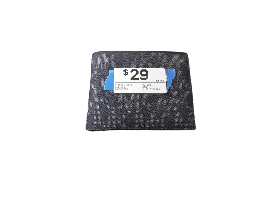 Michael Kors Ad-2207 Blue Wallet