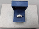 Ring - Wedding Set - White Gold 14k (.585) 7.8 grams Size 9