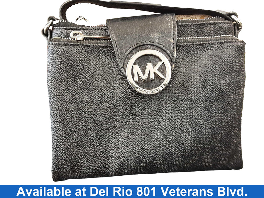 Michael Kors Od-1502 Black Purse / Handbag