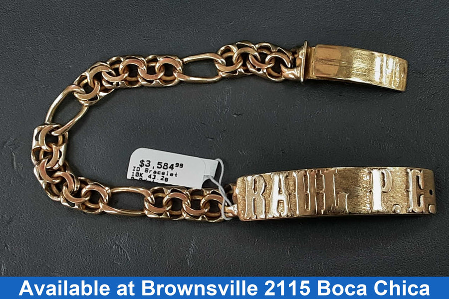 ID Bracelet - Yellow Gold 10k (.417) 43.2 grams 6 inch