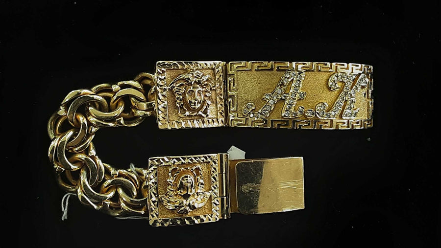 ID Bracelet - Yellow Gold 10k (.417) 99.4 grams 20 inch