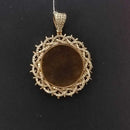 Coin Pendant - Yellow Gold 10k (.417) 18.1 grams