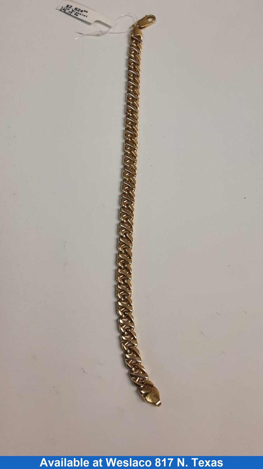Link Bracelet - Yellow Gold 10k (.417) 25 grams 8 inch
