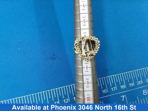 Women's Ring - Yellow Gold 10k (.417) 3.4 grams Size 8