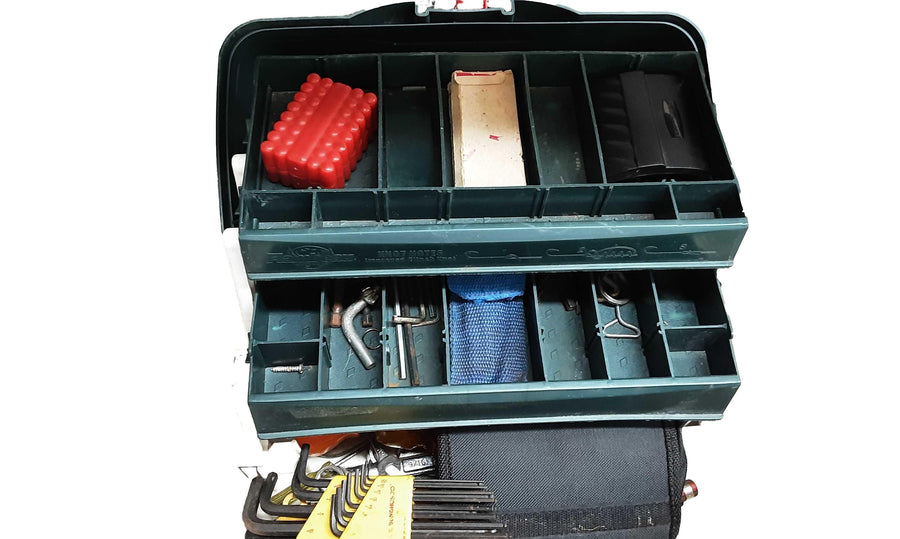 Flambeau Outdoor Series Green Tool Box