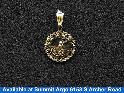 Religious Pendant - Yellow Gold 14k (.585) 4.4 grams