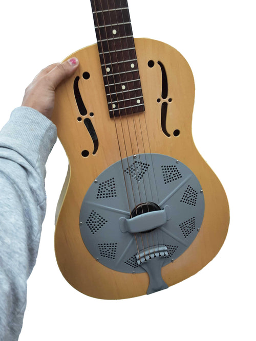 National Reso-phonic Radio Tone Brown Acoustic Steel Guitar