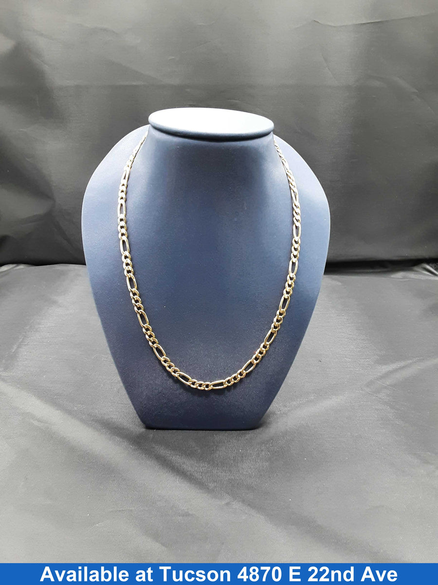 Figaro Chain - Yellow Gold 14k (.585) 20.8 grams 20 inch