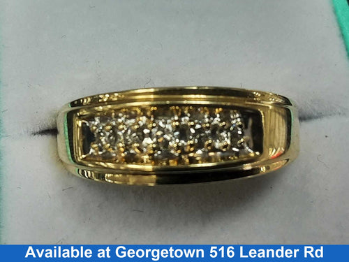 Men's Ring - Yellow Gold 14k (.585) 8.5 grams Size 9