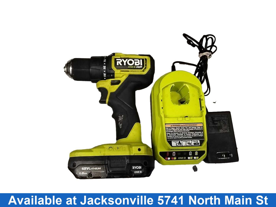 Ryobi Psbdd01 Green Cordless Standard Drill