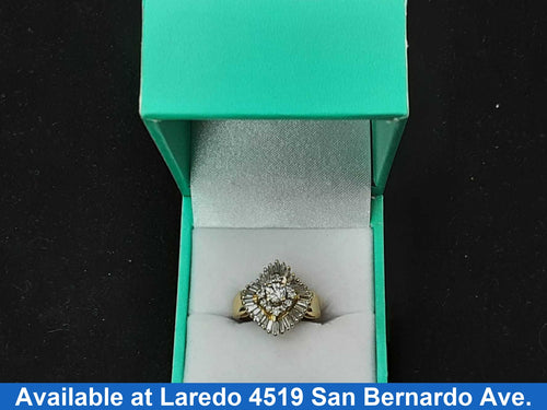 Yellow Gold 14k (.585) 4.4 grams Size 8