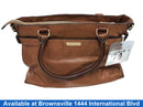 Michael Kors Ap-1303 Brown Purse / Handbag