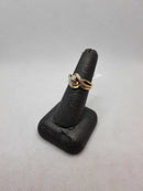 Ring - Engagement Set - Yellow Gold 10k (.417) 3.6 grams Size 20