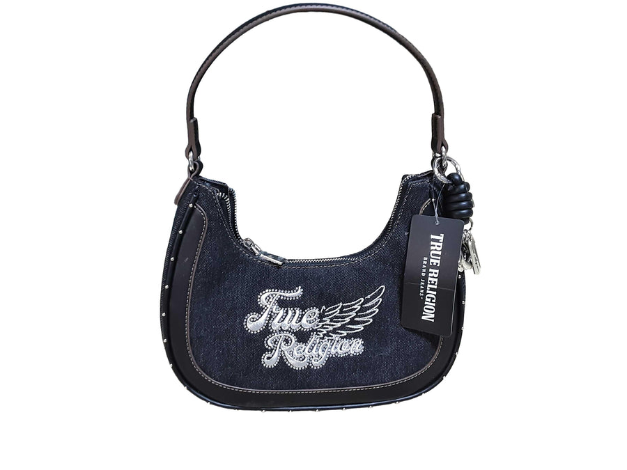 True Religion Tnfb0450 Black Purse / Handbag